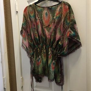 FINAL MARKDOWN Zinc caftan style top small
